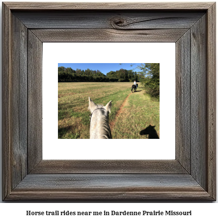 horse trail rides near me in Dardenne Prairie, Missouri